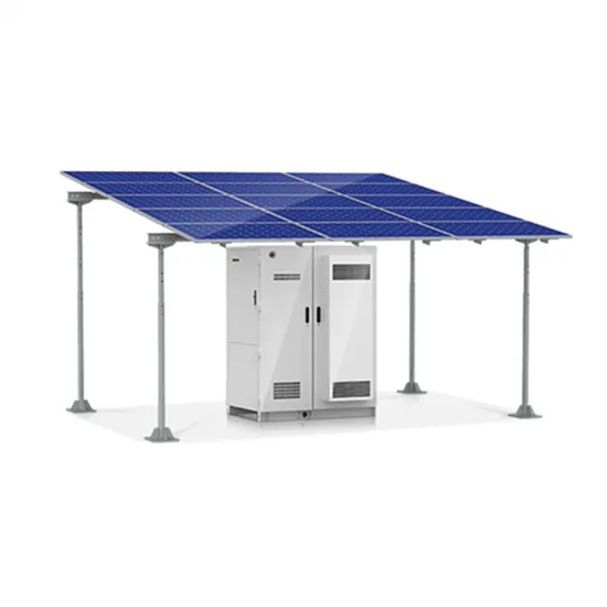 Photovoltaic panels digging cement pits to release water