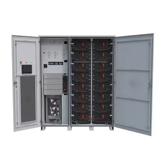 Canberra lithium iron phosphate battery station cabinet