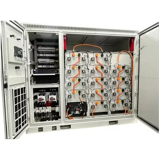 Solar telecom integrated cabinet hybrid energy installed on rooftop solar energy