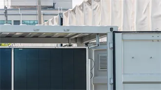 Elecod Lithuania 50kW100kWh outdoor cabinet ESS project