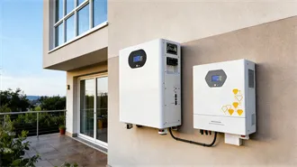 Fast charging of photovoltaic folding containers for highways