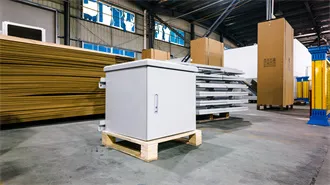 Estonian Smart Energy Storage Cabinet Design