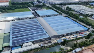 Solar container communication station hybrid energy height