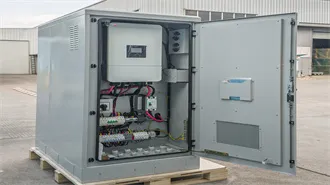 SunArk High Voltage 30KW 60KWH Cabinet Energy