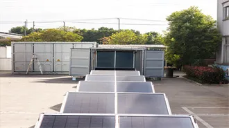 60 MW grid tied solar power plant with 115 kV/34.5 kV