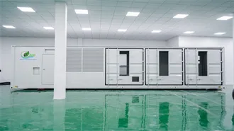 Energy storage container, BESS container