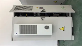 Fast charging of base stations using solar-powered containers